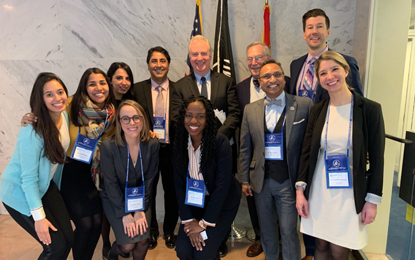 UMSOD representatives from the Division of Pediatric Dentistry visited Capitol Hill