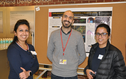 Presenters from the Baltimore Fungal Biology Center Discuss Research at Symposium