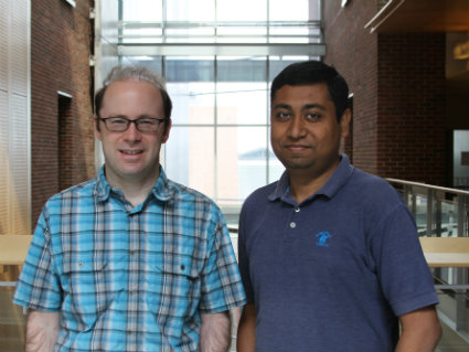 Dr. Bryan Krantz and Dr. Debasis Das made a crucial discovery while studying the anthrax toxin