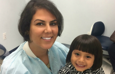 Lida Alimorad, DDS '10, manages four clinics helping the underserved in Maryland