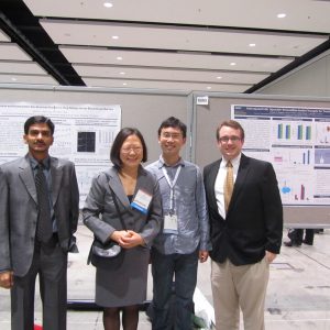 Dr. Lowe and fellow researchers at the 2012 AAPS Annual Meeting in Chicago