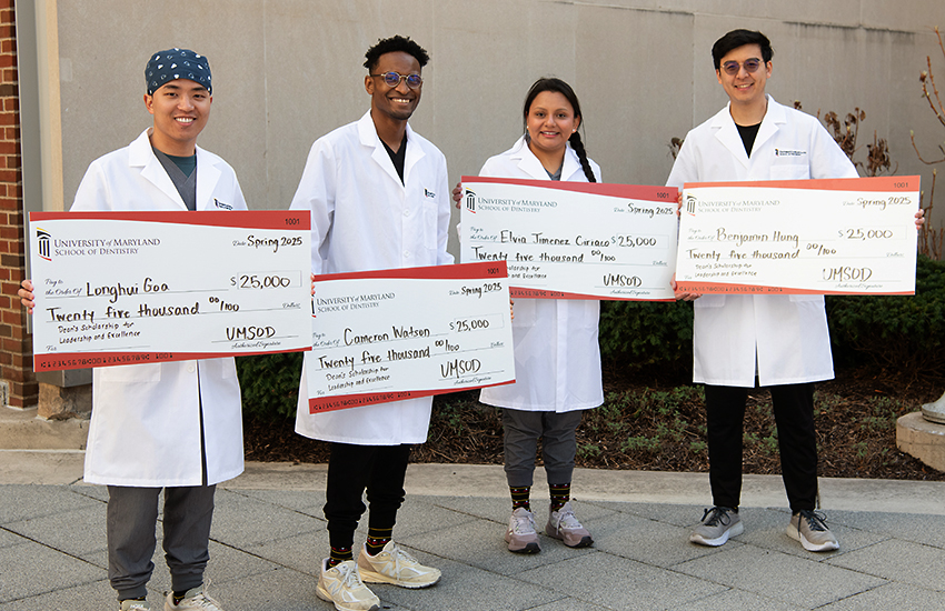 Winners of the 2025 Dean's Scholarship for Leadership & Excellence