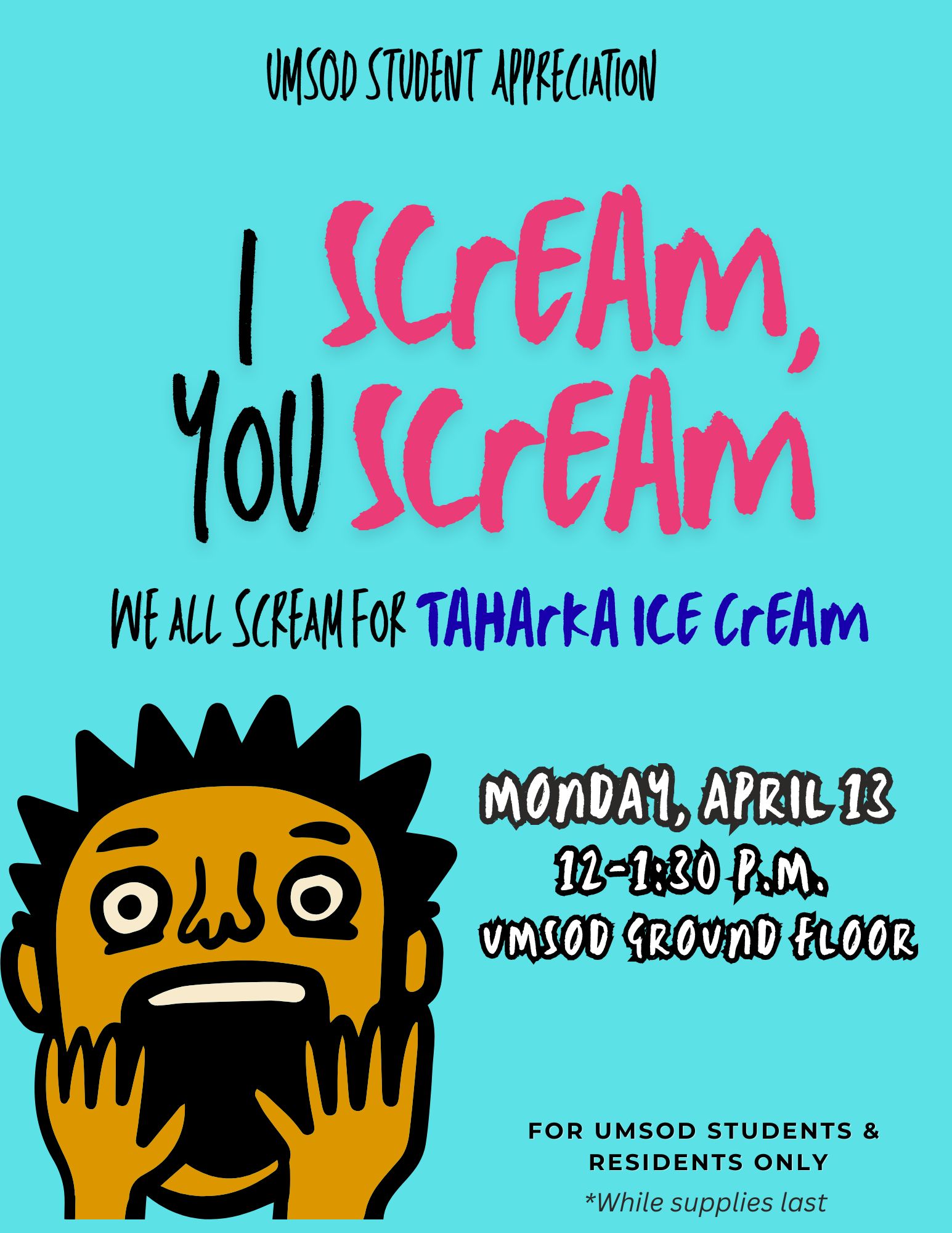 Taharka Ice Cream Student Appreciation