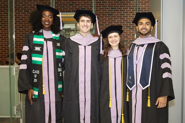 Students gather at brunch after Honors Convocation