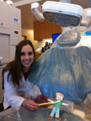 Sarah Luce '12 in clinic