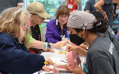 Dental Students Bring Smiles to Special Olympics Maryland