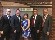 Several alums gather at the opening reception for 2018 All-Alumni Reunion.