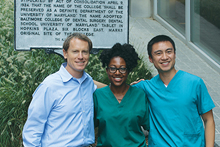 Photo of Ben Horne, LaShonda Shepherd, and Dan Yang