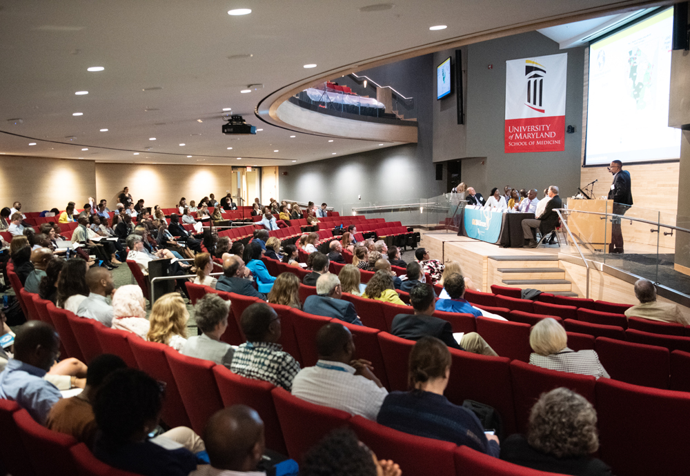 Country directors reviewed progress and challenges in Tanzania, Nigeria, Rwanda, Mali, Kenya, Malawi, Botswana, and Zambia during a panel discussion at the UMB Global Health Summit.